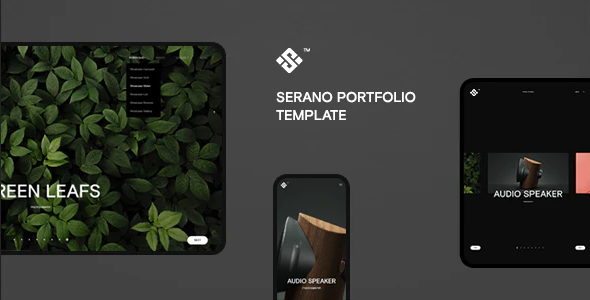 Serano – 下载创意作品集 HTML 模板-艾瑞资源网